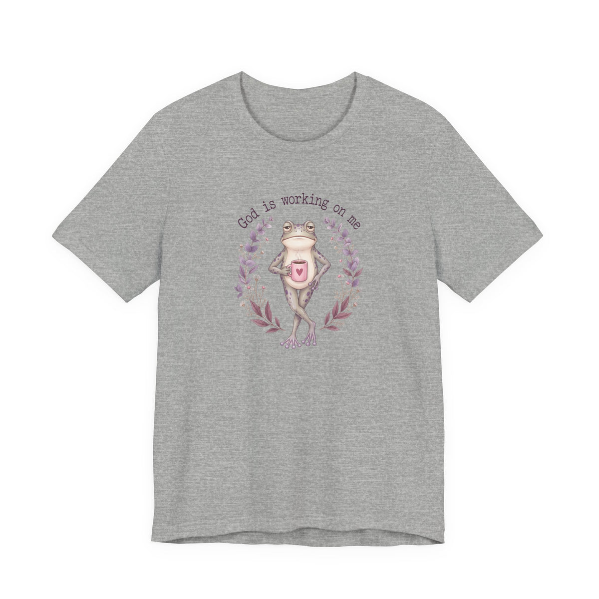 God Is Working on Me Frog T-Shirt